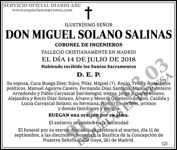 Miguel Solano Salinas